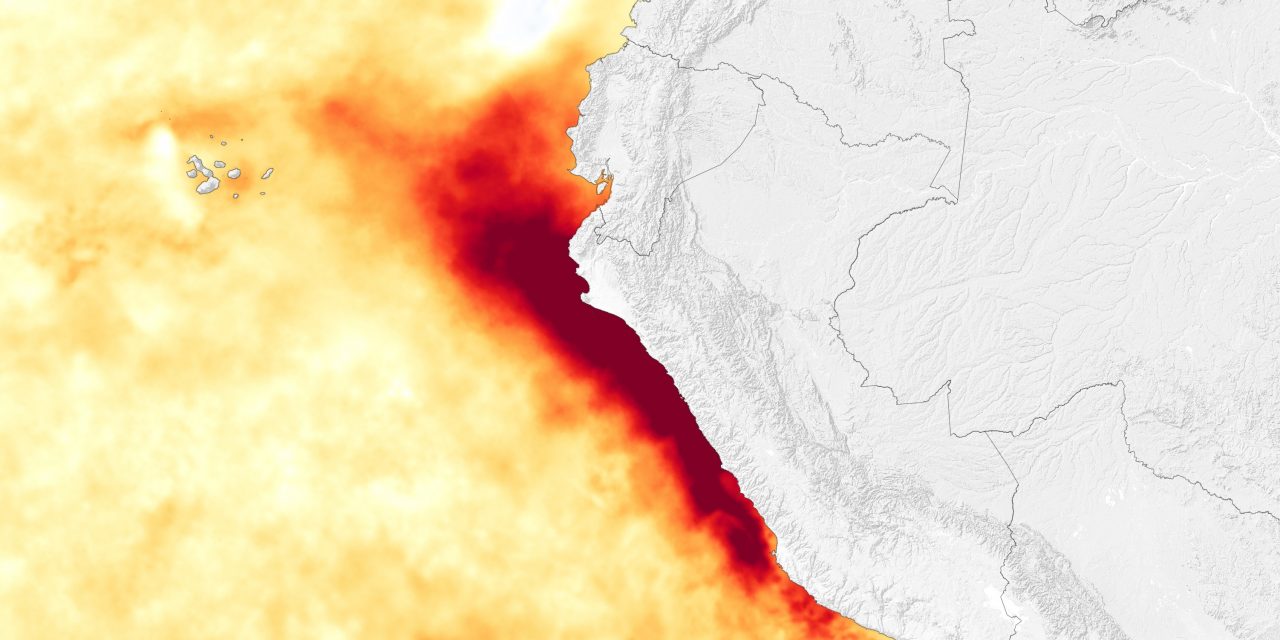 <span class="entry-title-primary">Pacífico repete padrão que precedeu os piores anos de El Niño</span> <h2 class="entry-subtitle">Aquecimento no Pacífico Leste é o maior desde 2015. Área do oceano só teve aquecimento igual em abril em 1983 e 2018. Três anos foram de Super El Niño. </h2>