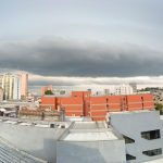 Frente fria alcança a fronteira e vai avançar pelo Sul do Brasil