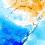 Massa de ar frio derruba temperatura para 4ºC na fronteira