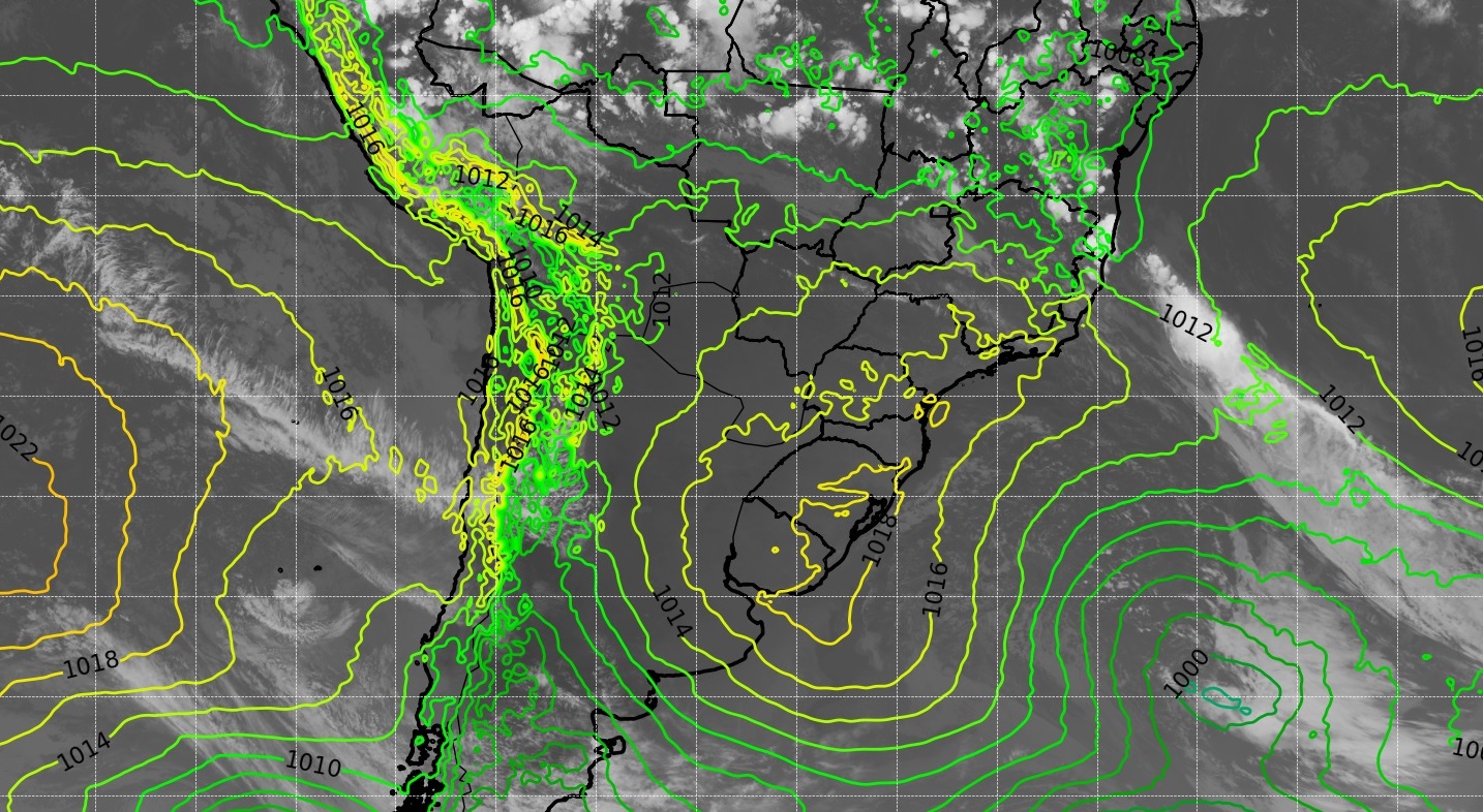 Centro de alta pressão traz começo de feriado com frio abaixo de zero Feriado vai amanhecer com temperatura muito baixa e geada em estados do Sul e em parte do Sudeste do Brasil