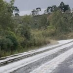 Chuva, vento, granizo, frio….. e agora geada