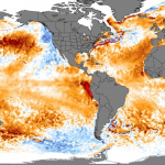 Aquecimento acelerado e recorde dos oceanos em abril alarma cientistas