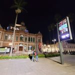 Inverno entrega o seu cartão de visitas em Porto Alegre