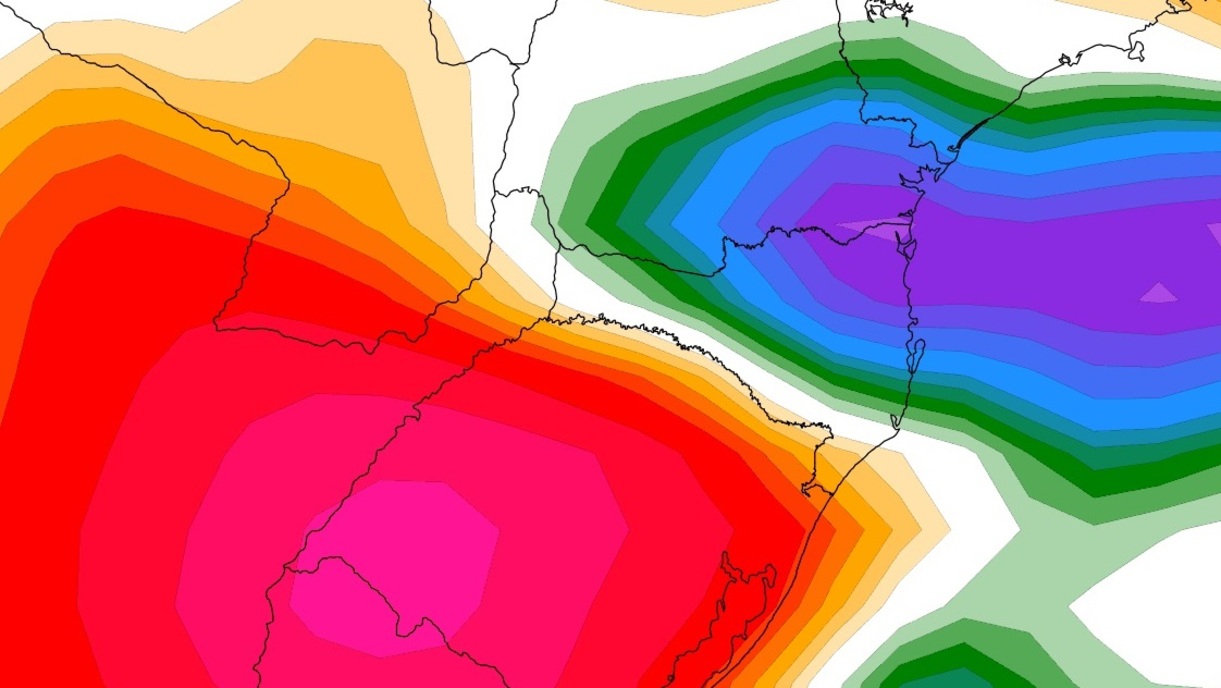 <span class="entry-title-primary">O que esperar do clima na segunda metade de abril</span> <h2 class="entry-subtitle">Veja a tendência de chuva e temperatura para a Região Sul nesta segunda quinzena do mês de abril que terá dias mais frios</h2>