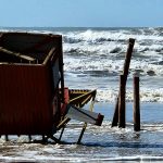 Forte ressaca do mar atinge praias do Litoral Norte gaúcho