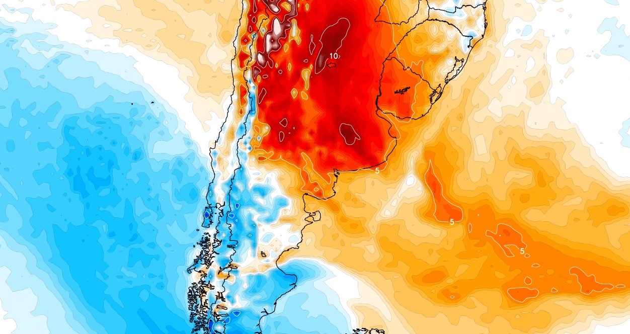 Zonda traz calor de quase 40ºC na Argentina em pleno fim de abril Vento muito intenso, quente e extremamente seco que desce a encosta da Cordilheira do Andes atingiu o Oeste da Argentina