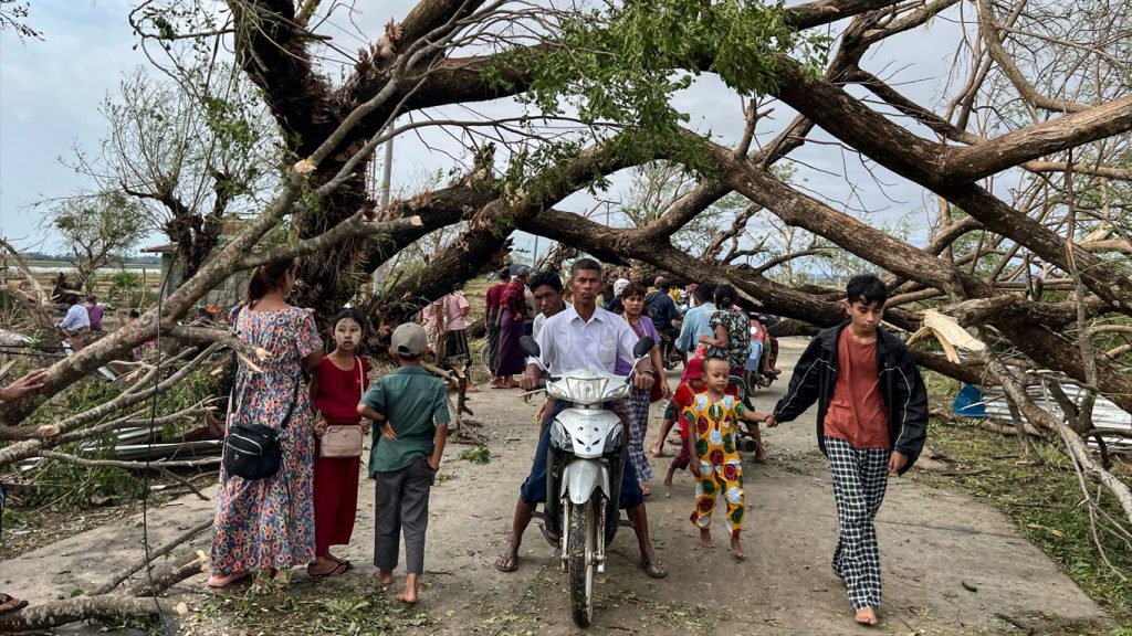 Mianmar e Bangladesh contabilizam estragos do ciclone Mocha