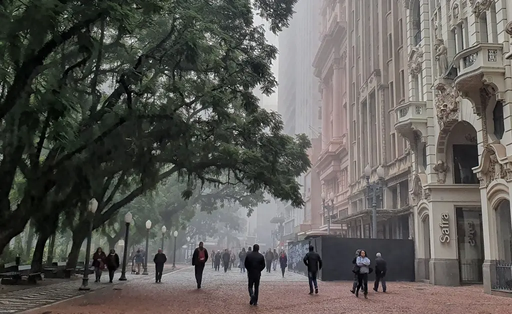 Semana terá grandes variações de temperatura e dias de nevoeiro