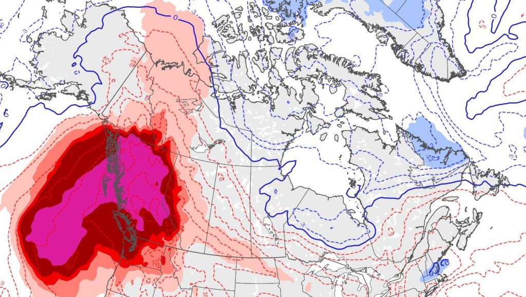 Brutal onda de calor atingirá o Oeste dos Estados Unidos e Canadá