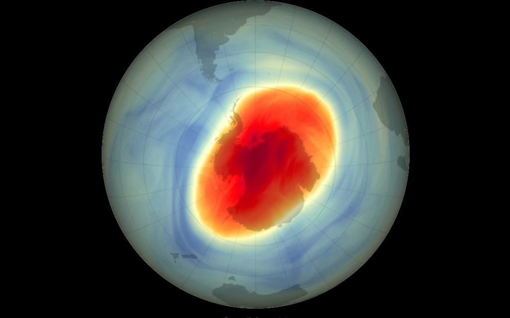 Ações contra o buraco de ozônio atenuam o aquecimento do planeta