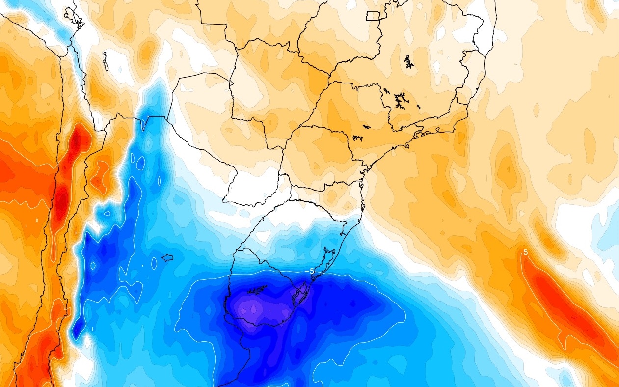 <span class="entry-title-primary">Massa de ar frio começa a ingressar no Rio Grande do Sul</span> <h2 class="entry-subtitle">Veja quais serão os impactos desta incursão de ar frio no Sul do Brasil e o que se espera de temperatura no começo da semana</h2>