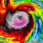 Supertufão ruma para ilha dos Estados Unidos no Pacífico