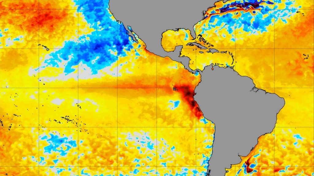 NOAA: El Niño começa nas próximas semanas