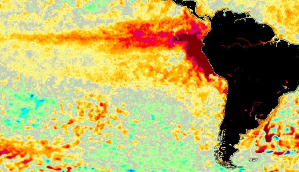 El Niño começa a se formar no Oceano Pacífico
