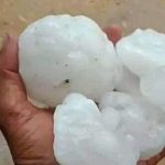 Pedras gigantes de granizo em tempestades causam mortes na Ásia