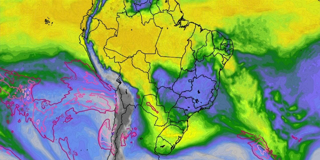 <span class="entry-title-primary">Rio atmosférico reforça instabilidade e trará chuva ainda mais forte</span> <h2 class="entry-subtitle">Um canal de umidade da Amazônia até o Rio Grande do Sul traz ar muito úmido e mais quente que vai intensificar a chuva no estado</h2>