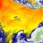 Ciclone impulsiona ar frio e põe fim a episódio de chuva de uma semana