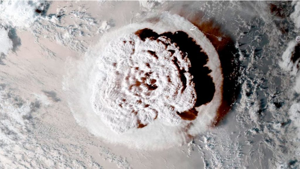 Erupção gigante de vulcão afetou sistemas de GPS da Terra