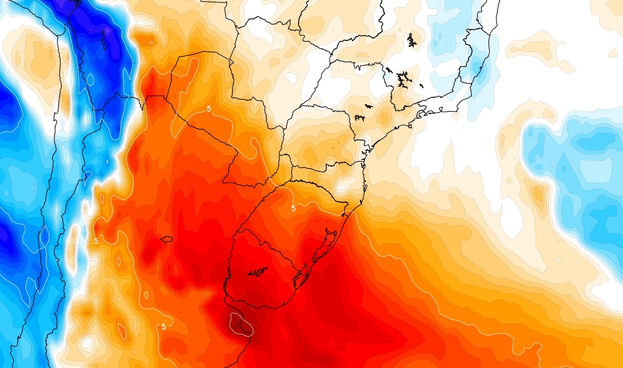 <span class="entry-title-primary">Vem aí o veranico de maio com tardes quentes para esta época do ano</span> <h2 class="entry-subtitle">MetSul Meteorologia projeta uma sequência de dias com tardes muito mais quentes que a média histórica do final de maio que vai caracterizar um veranico</h2>
