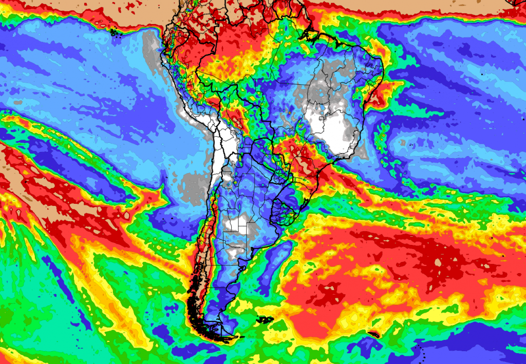 Previsão do tempo: tendência de chuva para dez dias (6/6/2023)