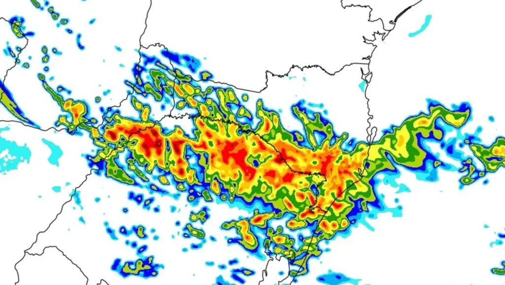 Aviso de chuva forte e trovoadas no Norte do Rio Grande do Sul