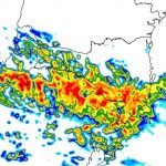 Aviso de chuva forte e trovoadas no Norte do Rio Grande do Sul