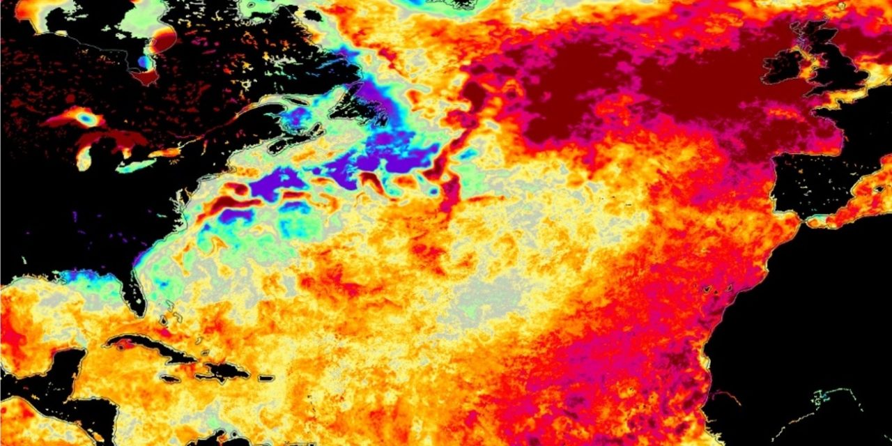 <span class="entry-title-primary">Atlântico superaquece e cientistas enxergam recordes “inacreditáveis”</span> <h2 class="entry-subtitle">Cientistas do clima estão estupefatos com recordes sem precedentes de anomalia de temperatura da superfície do mar no Atlântico Norte</h2>