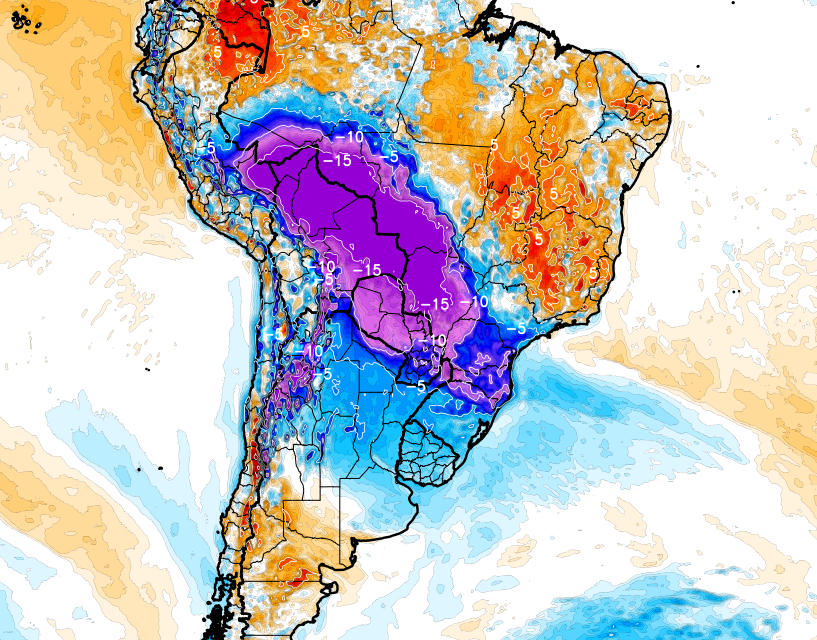 <span class="entry-title-primary">Ar polar derruba a temperatura em parte do Brasil</span> <h2 class="entry-subtitle">Ar polar de trajetória continental irá impactar o clima do Sul ao Norte com previsão de frio</h2>