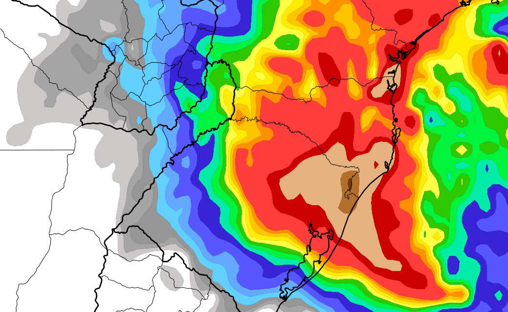 <span class="entry-title-primary">Aviso de chuva excessiva no Rio Grande do Sul e Santa Catarina</span> <h2 class="entry-subtitle">Ciclone extratropical deixará o tempo chuvoso em parte de SC e RS nos próximos dias com alerta para chuva volumosa e transtornos</h2>