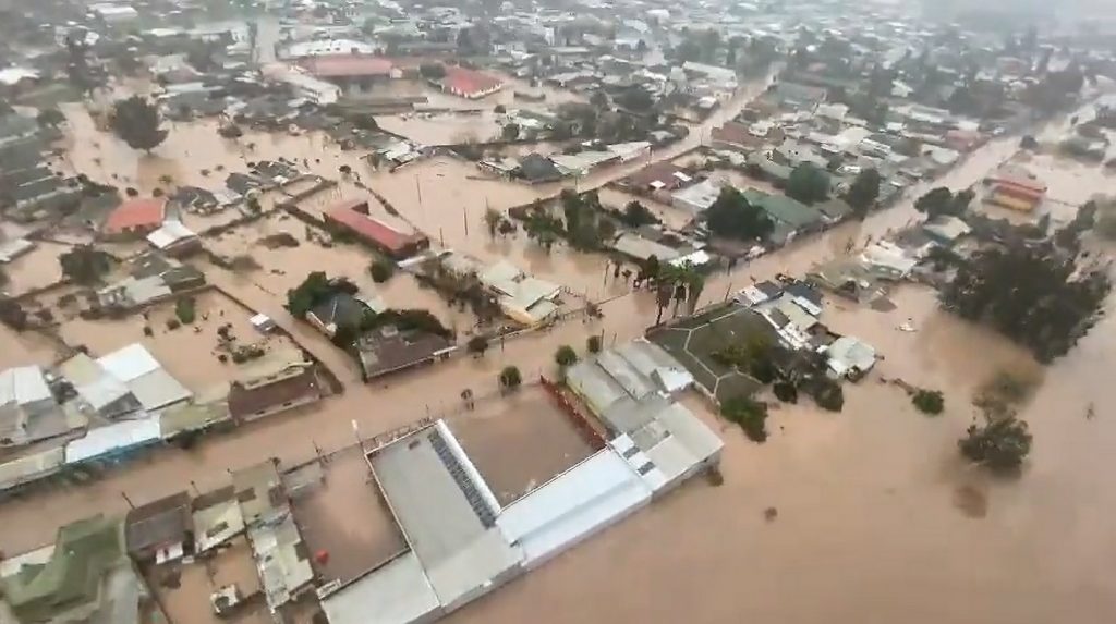 Catástrofe no Chile pela maior chuva desde 1993; veja as imagens