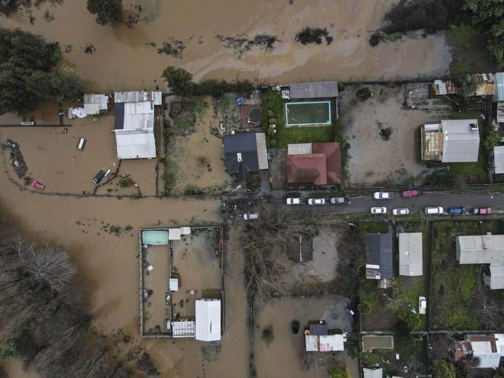 Chile pode ter chuva catastrófica de quase mil milímetros