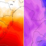 Choque térmico: calor de 30°C dará lugar a frio abaixo de zero