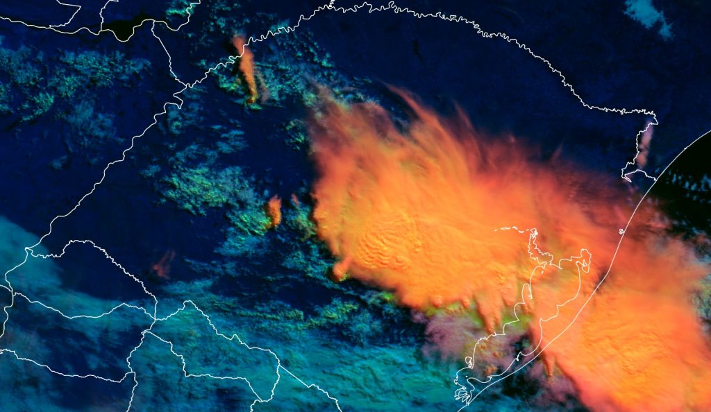 Chuva avança pelo Leste gaúcho após ter atingido o Sul do estado