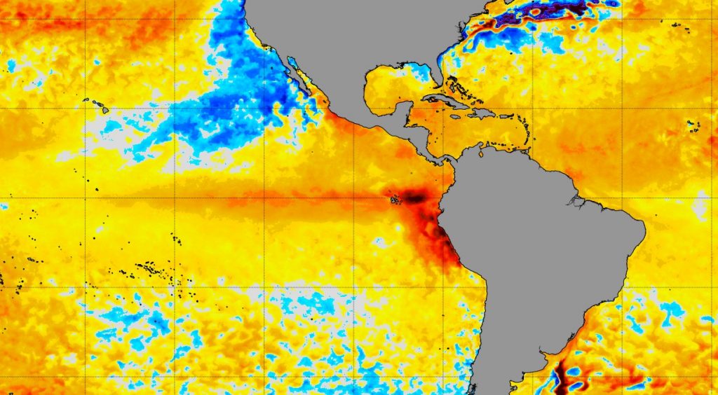 Junho vai marcar a transição para o El Niño