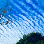 Ondas de gravidade aparecem na manhã fria de Porto Alegre