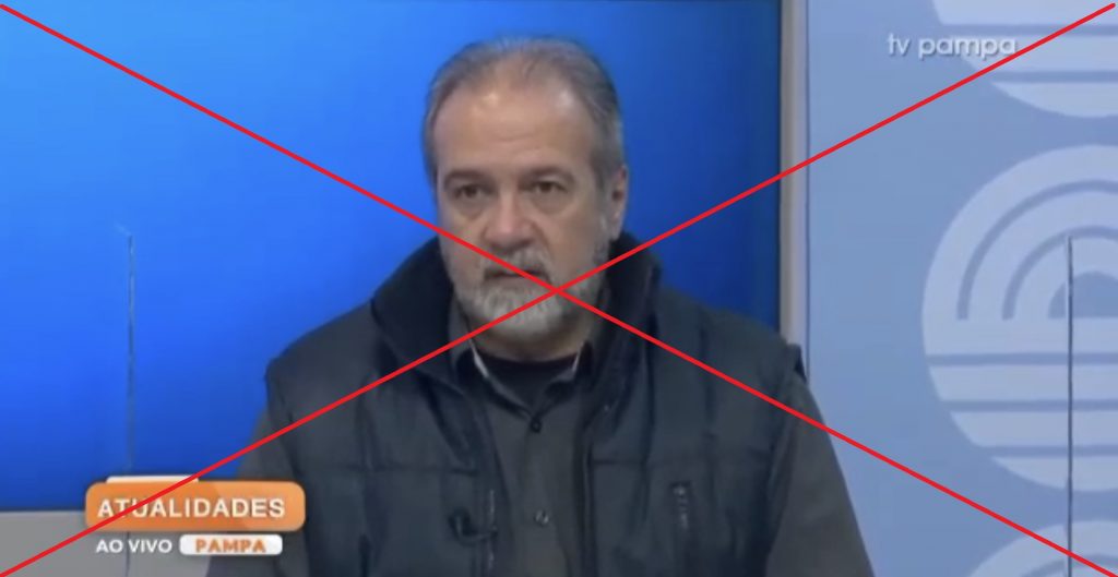 Verificamos: apresentador distorce e inventa informações sobre frio