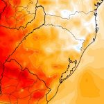 Temperatura alta continua antes da chegada da chuva