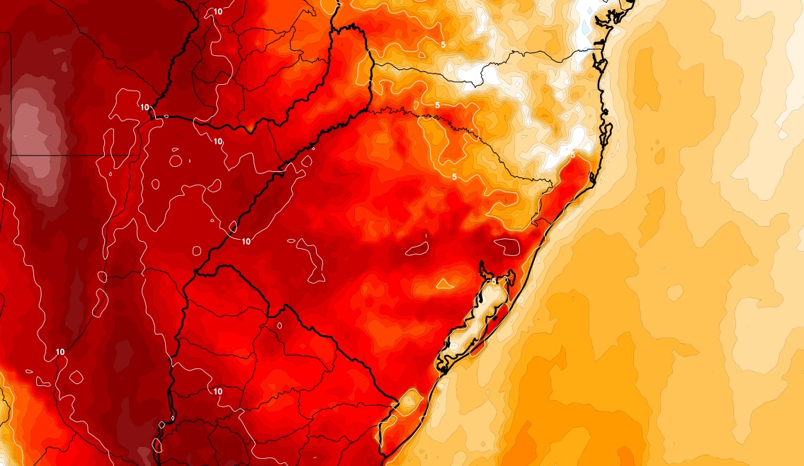 <span class="entry-title-primary">Gangorra térmica levará temperatura de -4ºC a 30ºC em três dias</span> <h2 class="entry-subtitle">Massa de ar muito quente invade o Rio Grande do Sul no final desta semana com temperatura muito alta para esta época do ano</h2>