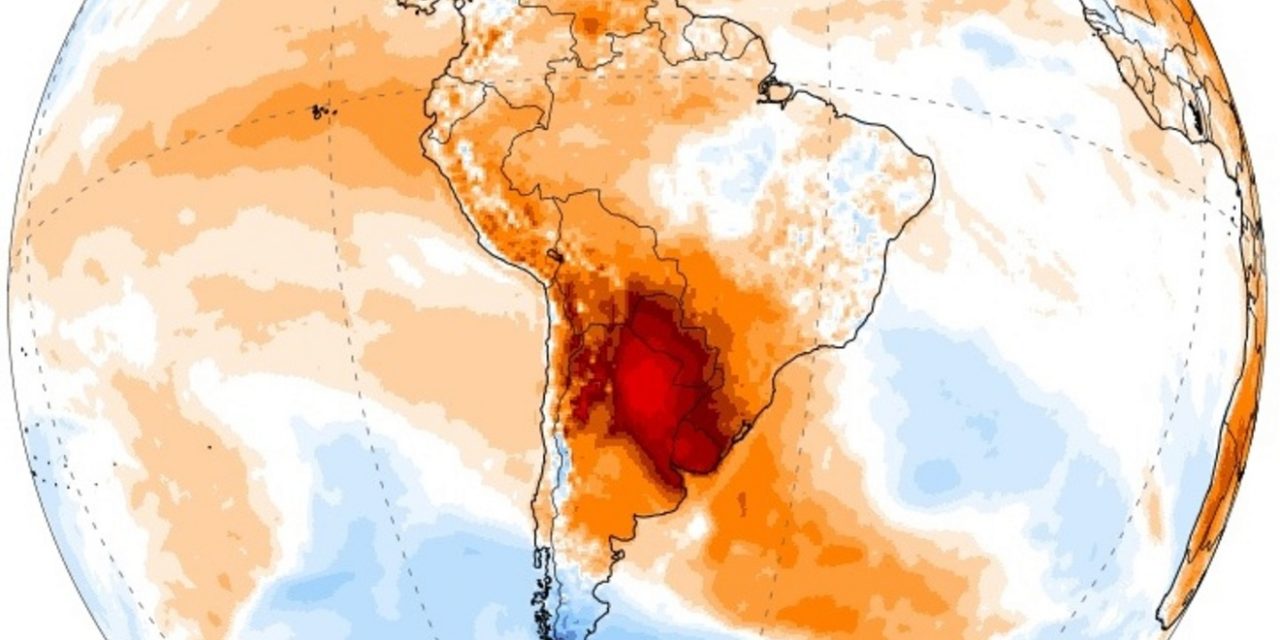 <span class="entry-title-primary">Argentina, Uruguai e RS têm temperatura mais acima do normal no mundo hoje</span> <h2 class="entry-subtitle">Massa de ar excepcionalmente quente cobre neste sábado as latitudes médias da América do Sul com calor atípico para julho </h2>