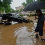 Chuva colapsa capital da China