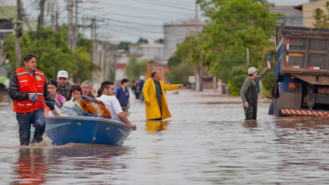Excessive rains will cause flooding in Rio Grande do Sul and Santa Catarina