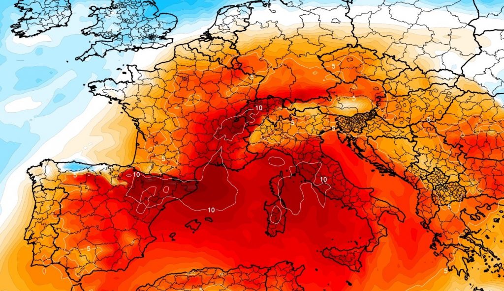 Europa pode ter o dia mais quente de sua história nesta semana