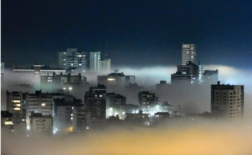 Semana terá de nevoeiro a muita chuva no Rio Grande do Sul