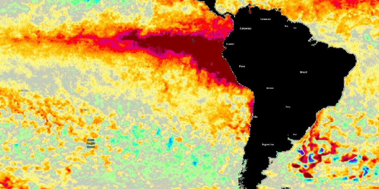 <span class="entry-title-primary">El Niño na costa da América do Sul é o mais intenso em 25 anos</span> <h2 class="entry-subtitle">Pacífico Equatorial Leste jamais esteve com a temperatura tão acima da média desde o Super El Niño de 1997</h2>