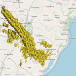 Risco alto de tempo severo entre Argentina, Paraguai e Sul do Brasil
