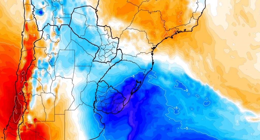 Chuva, sol e reforço de ar polar com ar mais gelado nesta sexta