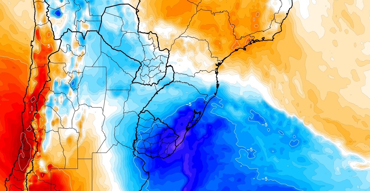 <span class="entry-title-primary">Chuva, sol e reforço de ar polar com ar mais gelado nesta sexta</span> <h2 class="entry-subtitle">Reforço de ar polar ingressa no Rio Grande do Sul nesta sexta-feira e traz ainda mais frio com marcas invernais </h2>