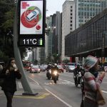 Semana fria em São Paulo começa com chuva e termina com tempo seco