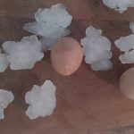 Granizo com tamanho até de ovos danifica milhares de casas