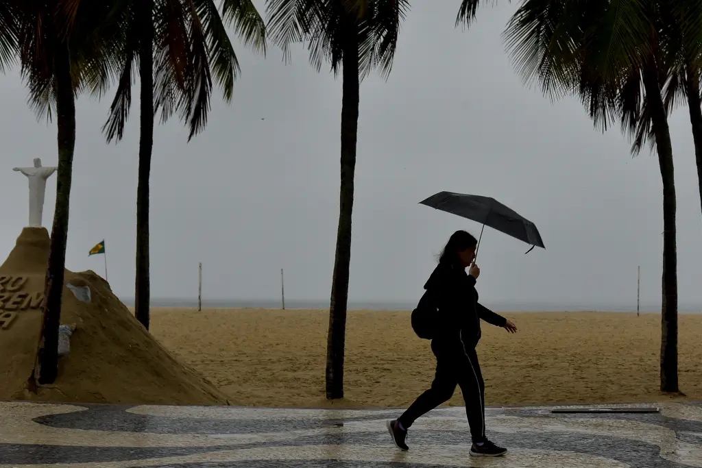 Chuva de 200 mm a 300 mm atinge litoral paulista e o Rio de Janeiro